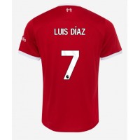 Echipament fotbal Liverpool Luis Diaz #7 Tricou Acasa 2023-24 maneca scurta
